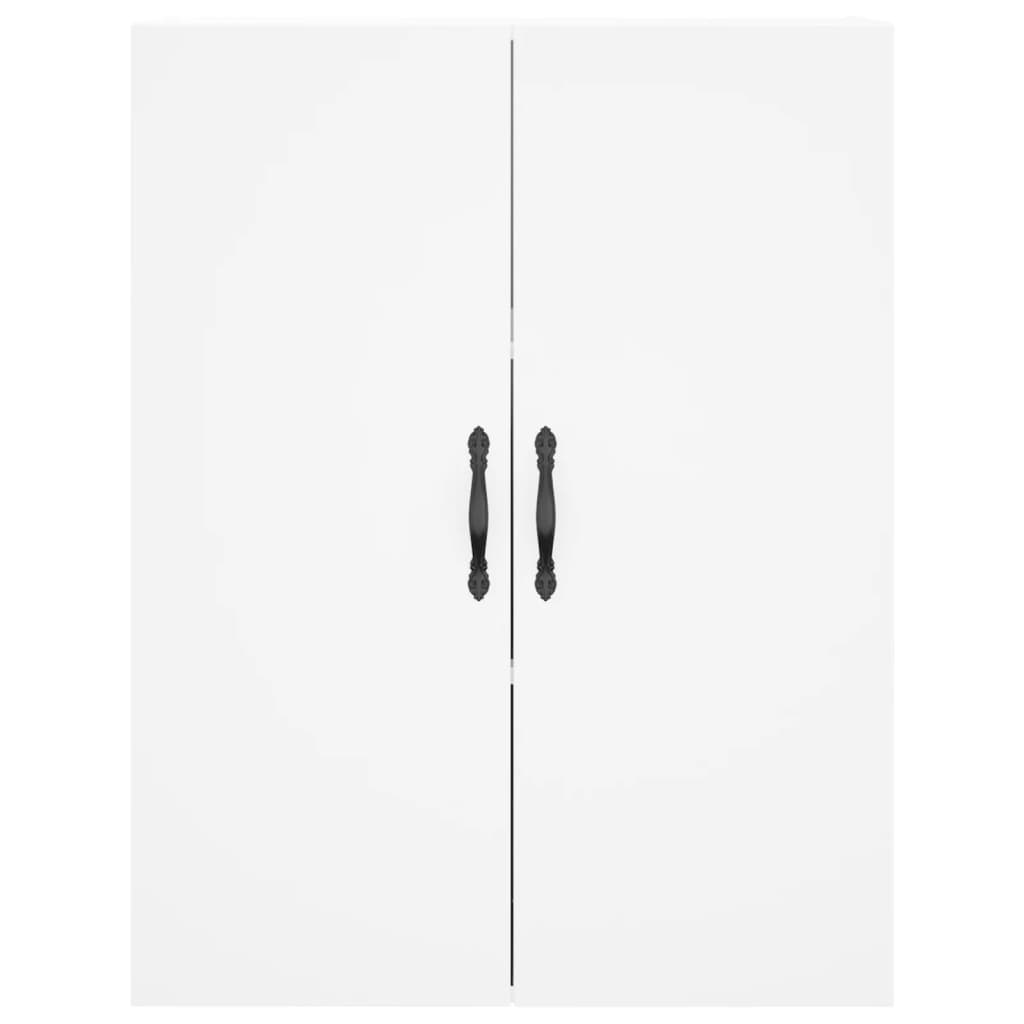 Buffet haut Blanc 69,5x34x180 cm Bois d'ingénierie - XIOS