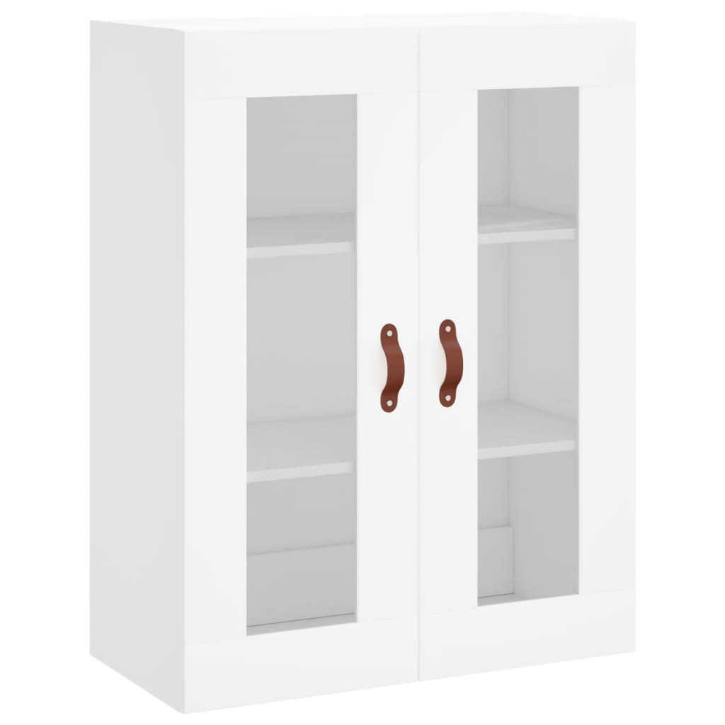 Buffet haut Blanc 69,5x34x180 cm Bois d'ingénierie Buffets & bahuts vidaXL