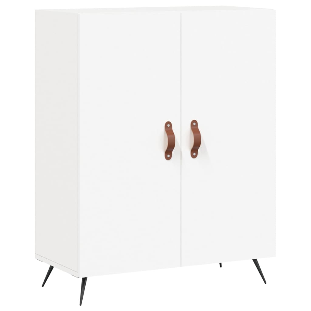 Buffet haut Blanc 69,5x34x180 cm Bois d'ingénierie Buffets & bahuts vidaXL