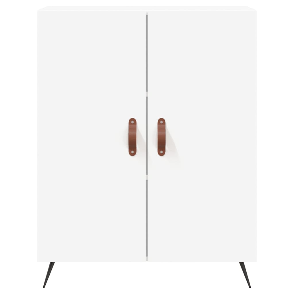 Buffet haut Blanc 69,5x34x180 cm Bois d'ingénierie Buffets & bahuts vidaXL