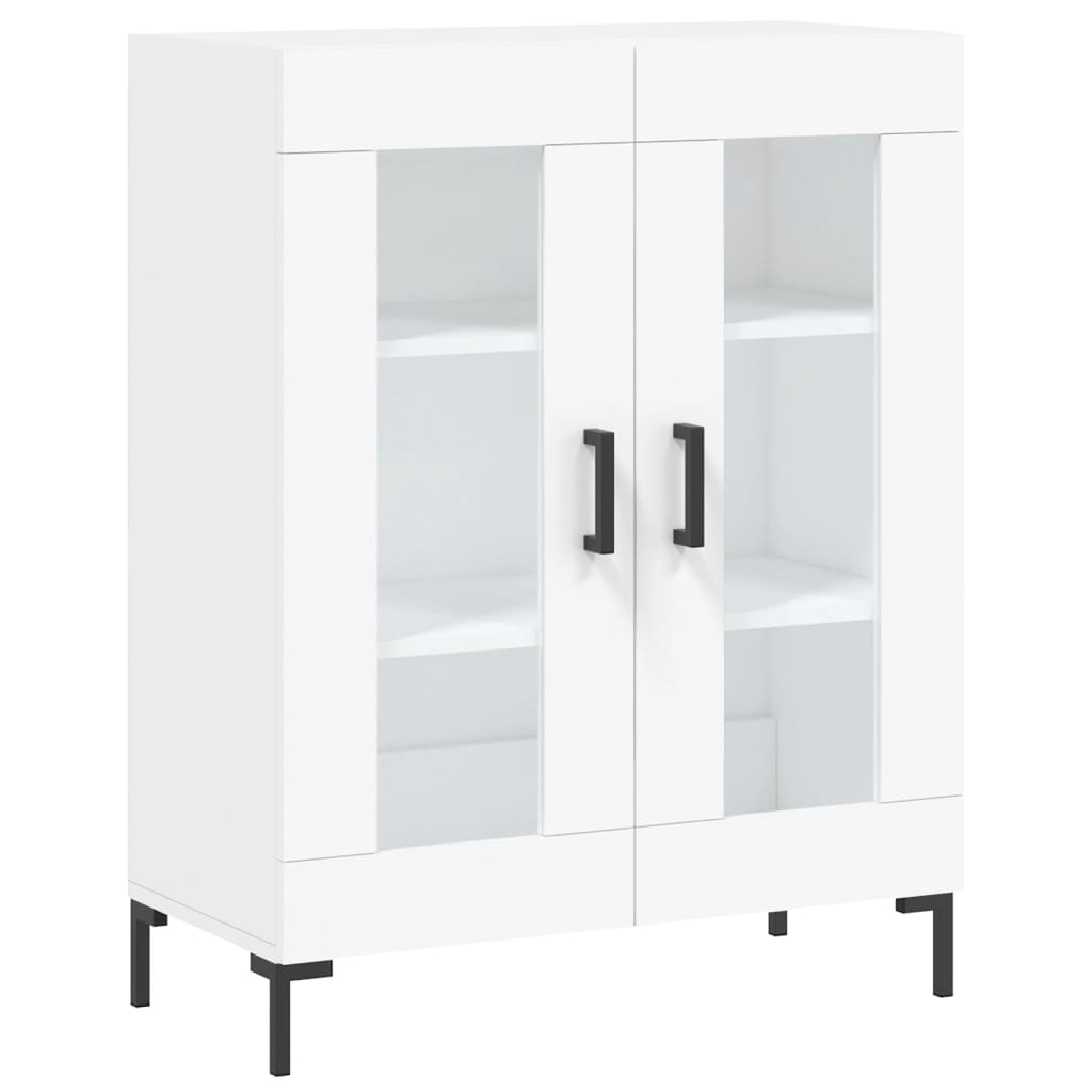 Buffet haut Blanc 69,5x34x180 cm Bois d'ingénierie - XIOS