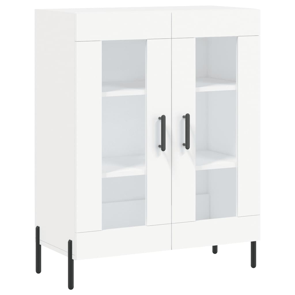 Buffet haut Blanc 69,5x34x180 cm Bois d'ingénierie - XIOS