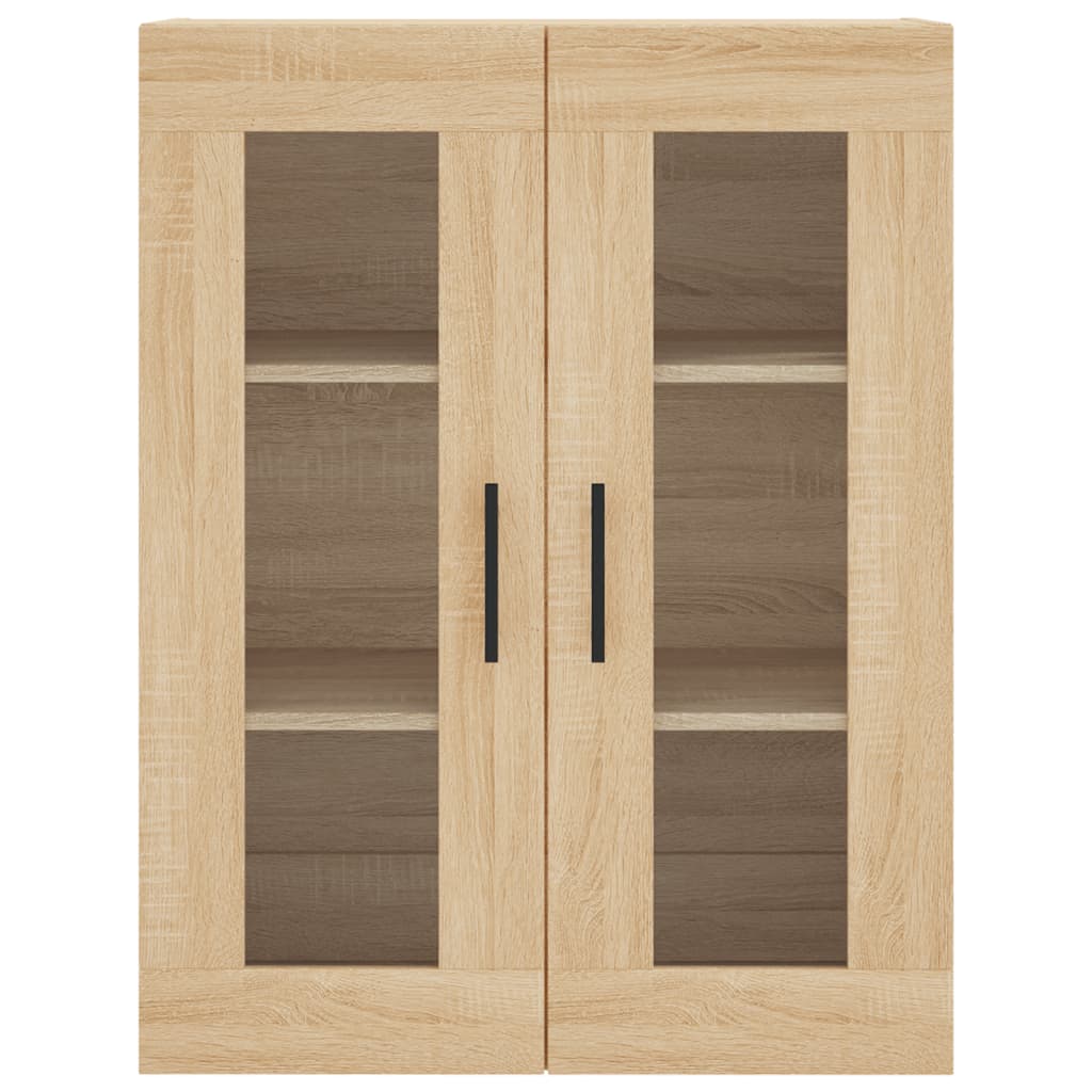 Buffet haut Chêne sonoma 69,5x34x180 cm Bois d'ingénierie - XIOS