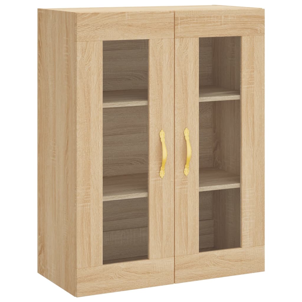 Buffet haut Chêne sonoma 69,5x34x180 cm Bois d'ingénierie - XIOS