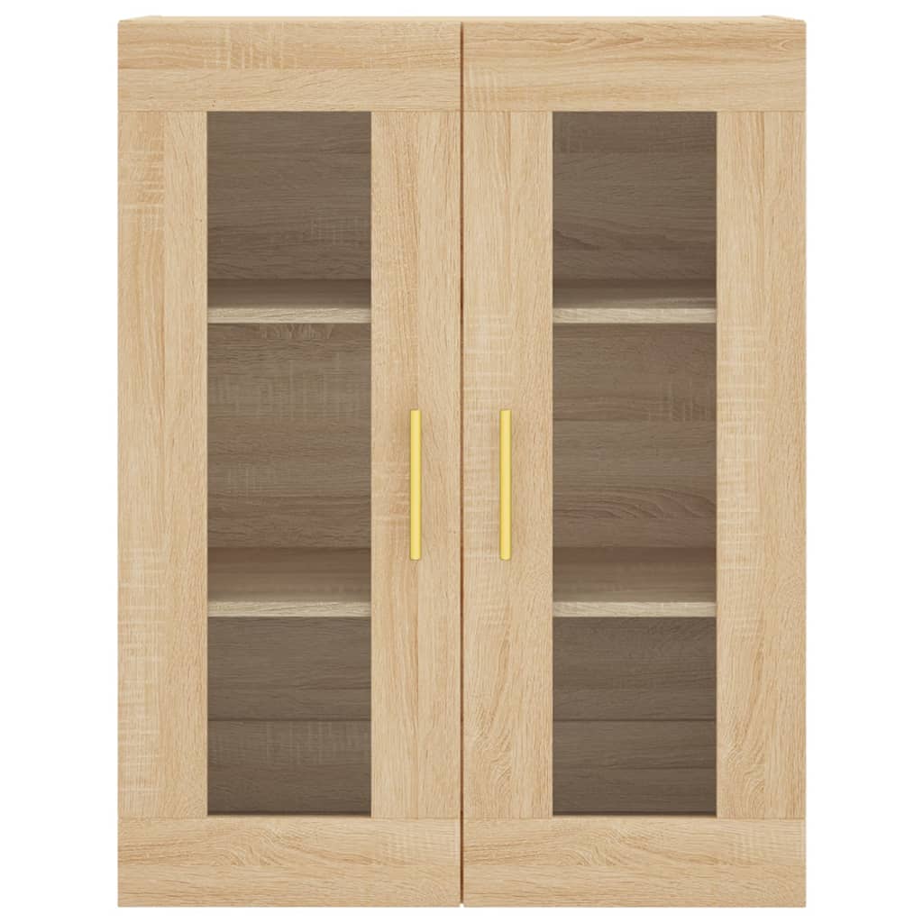 Buffet haut Chêne sonoma 69,5x34x180 cm Bois d'ingénierie - XIOS