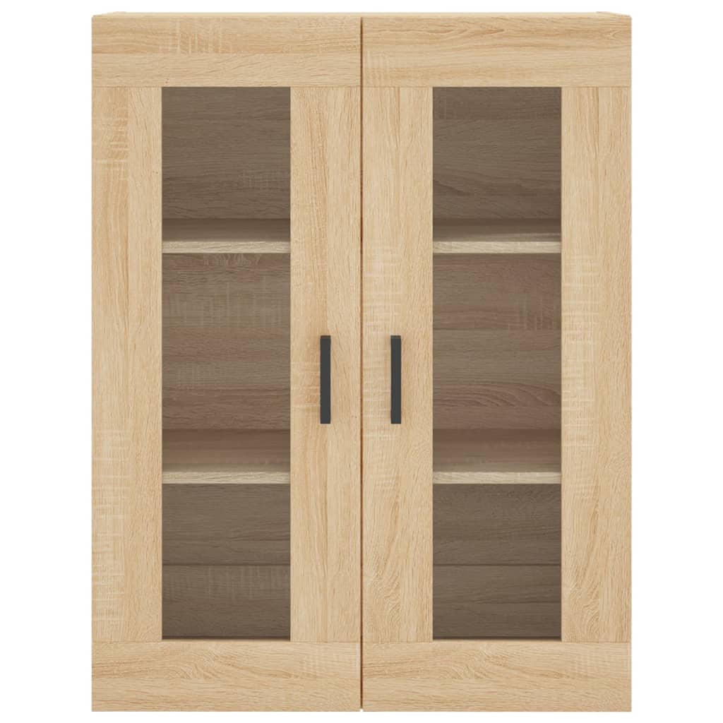Buffet haut Chêne sonoma 69,5x34x180 cm Bois d'ingénierie - XIOS
