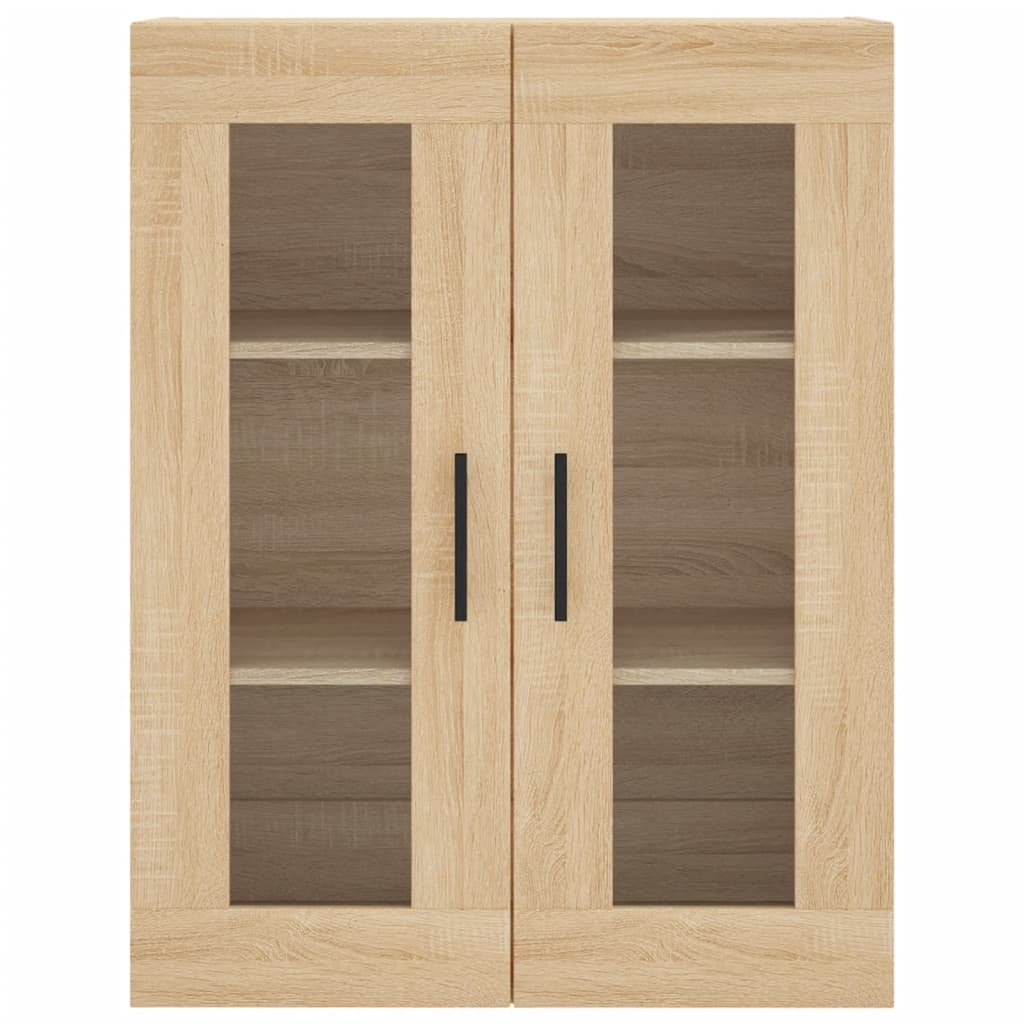 Buffet haut Chêne sonoma 69,5x34x180 cm Bois d'ingénierie - XIOS