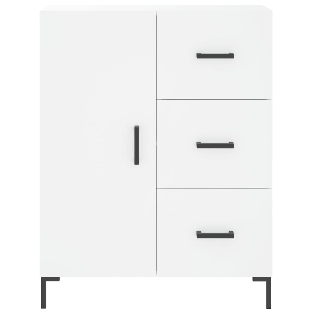 Buffet haut Blanc 69,5x34x180 cm Bois d'ingénierie - XIOS