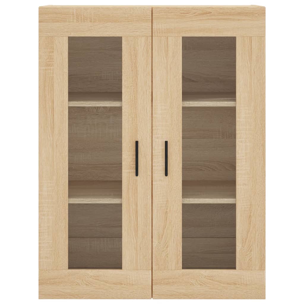 Buffet haut Chêne sonoma 69,5x34x180 cm Bois d'ingénierie - XIOS