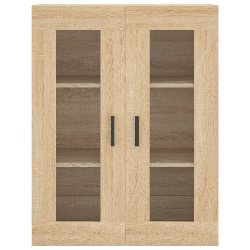 Buffet haut Chêne sonoma 69,5x34x180 cm Bois d'ingénierie - XIOS