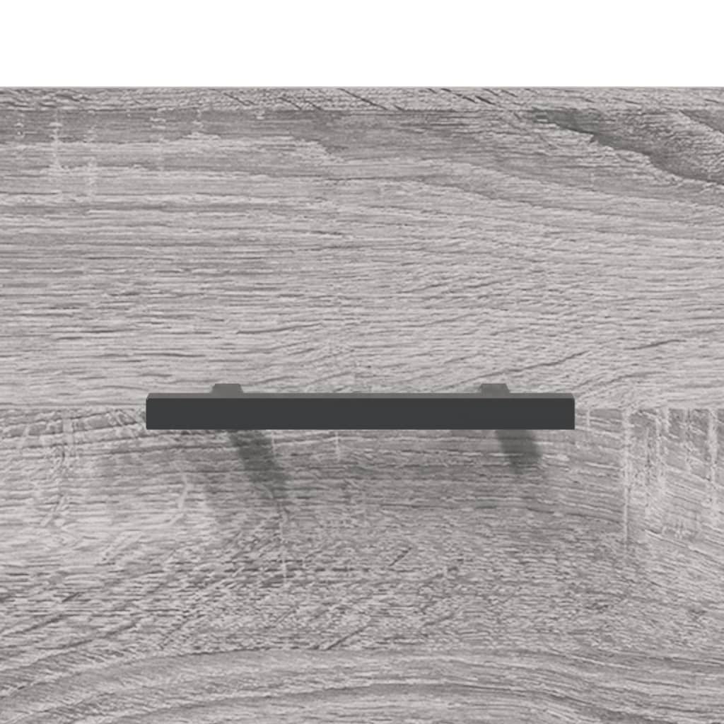 Buffet haut Sonoma gris 69,5x34x180 cm Bois d'ingénierie - XIOS