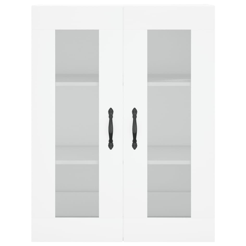 Buffet haut Blanc 69,5x34x180 cm Bois d'ingénierie - XIOS