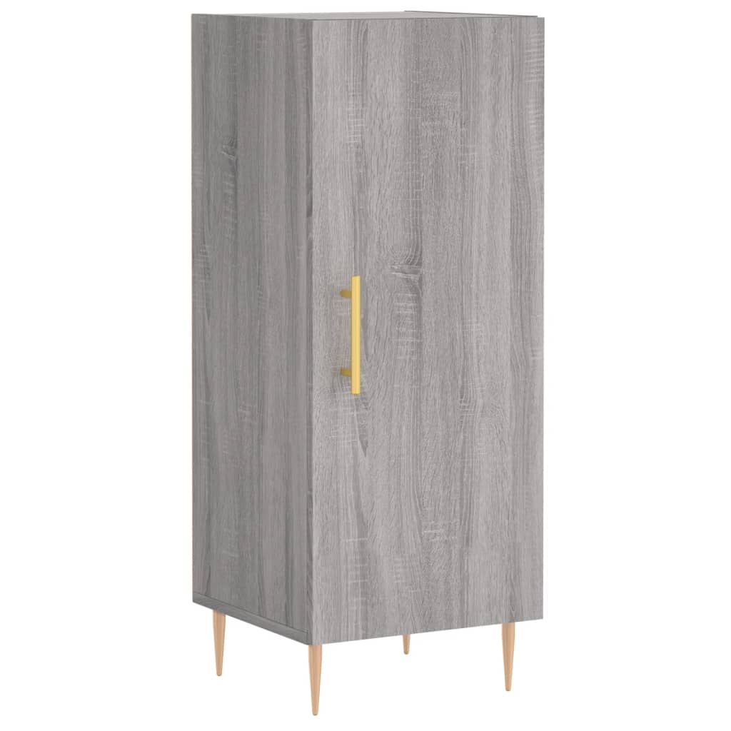 Buffet haut Sonoma gris 34,5x34x180 cm Bois d'ingénierie - XIOS