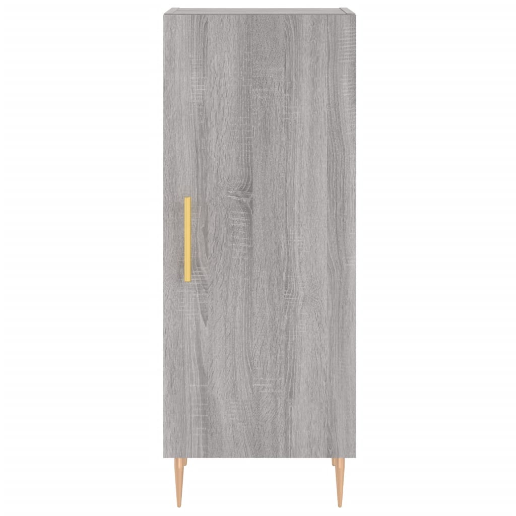Buffet haut Sonoma gris 34,5x34x180 cm Bois d'ingénierie - XIOS
