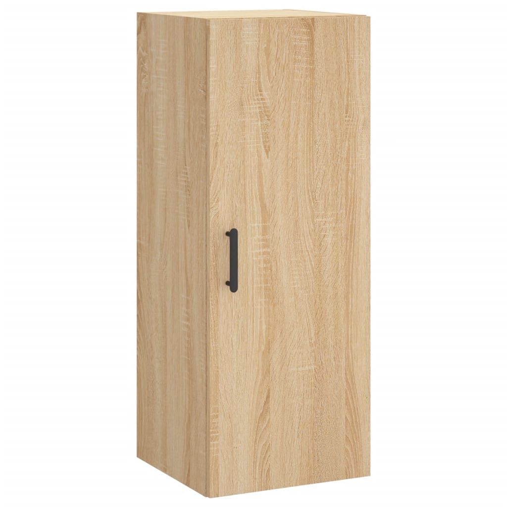 Buffet haut Chêne sonoma 34,5x34x180 cm Bois d'ingénierie - XIOS
