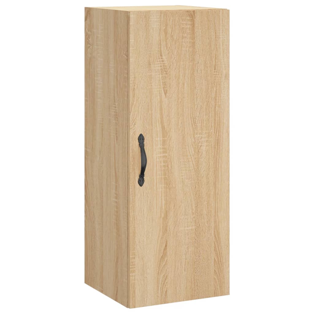 Buffet haut Chêne sonoma 34,5x34x180 cm Bois d'ingénierie - XIOS