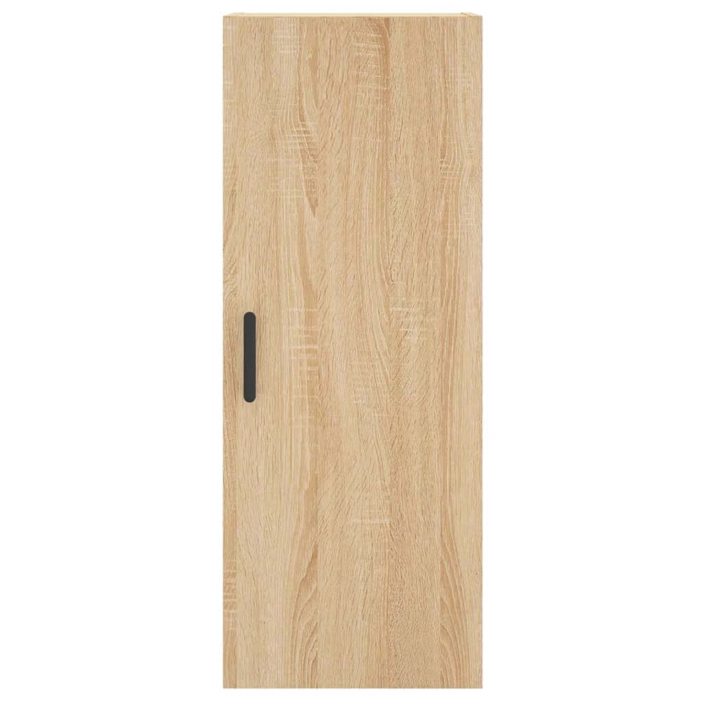 Buffet haut Chêne sonoma 34,5x34x180 cm Bois d'ingénierie - XIOS