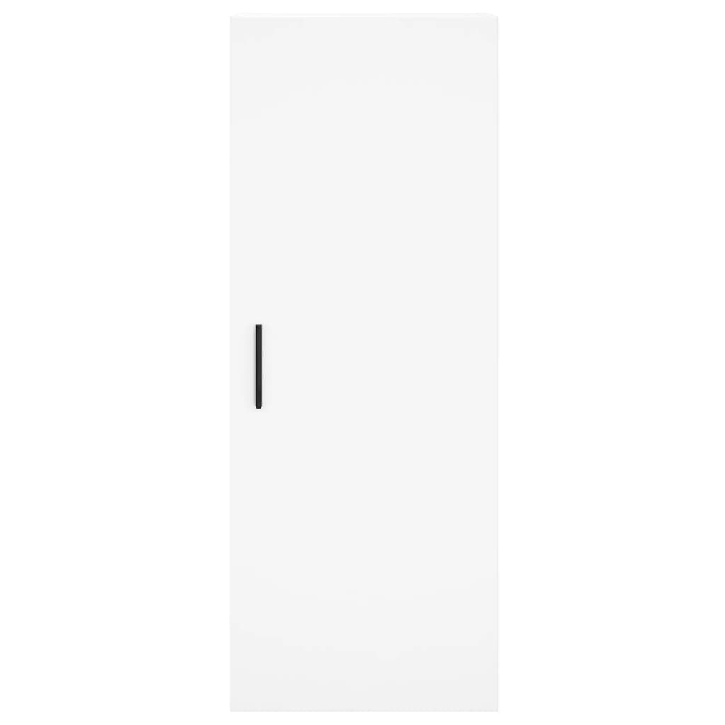 Buffet haut Blanc 34,5x34x180 cm Bois d'ingénierie - XIOS