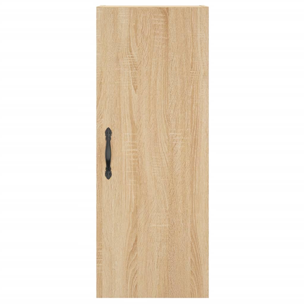 Buffet haut Chêne sonoma 34,5x34x180 cm Bois d'ingénierie - XIOS