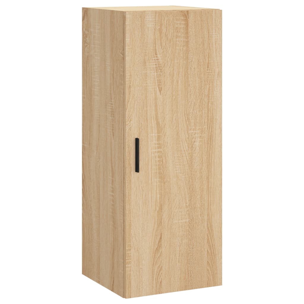 Buffet haut Chêne sonoma 34,5x34x180 cm Bois d'ingénierie - XIOS