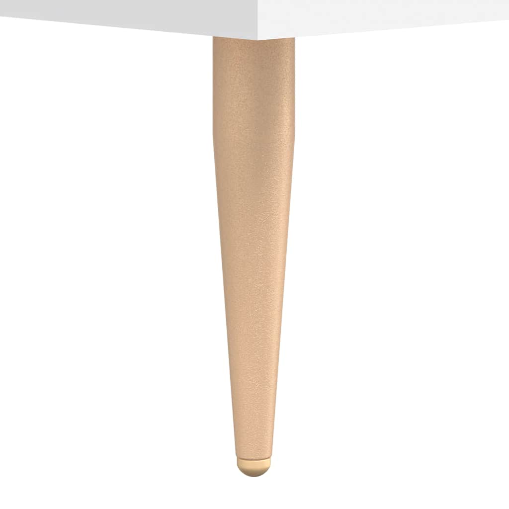 Buffet haut Blanc 34,5x34x180 cm Bois d'ingénierie - XIOS