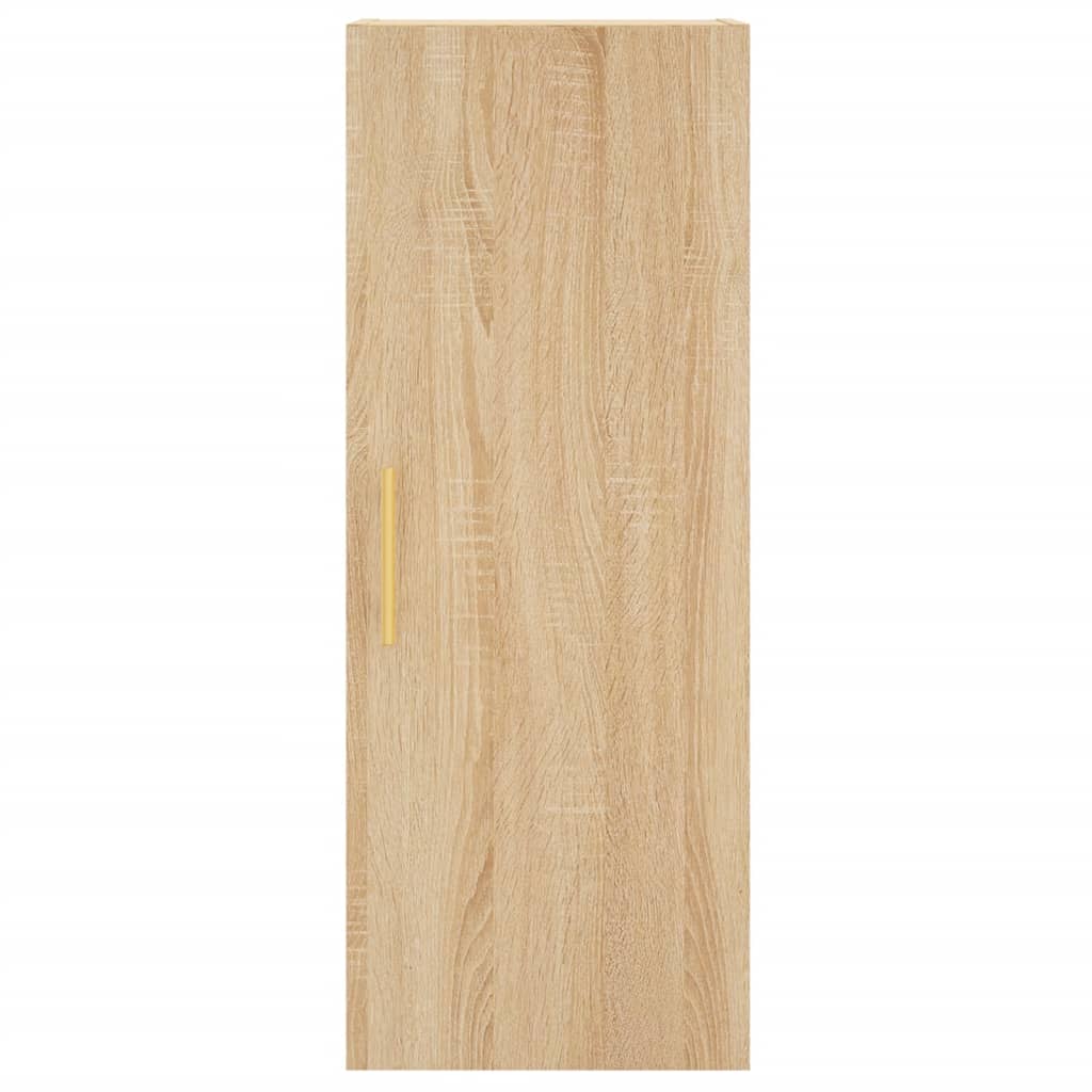 Buffet haut Chêne sonoma 34,5x34x180 cm Bois d'ingénierie - XIOS