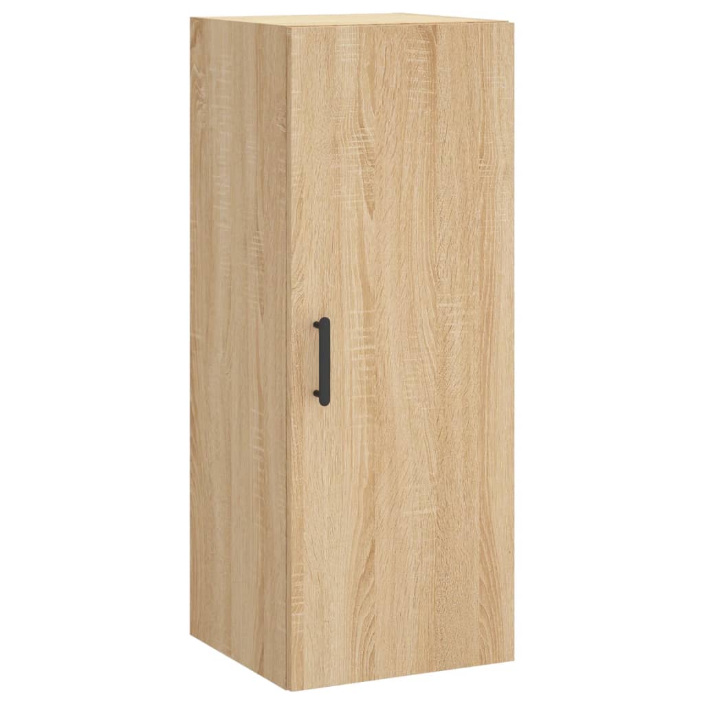 Buffet haut Chêne sonoma 34,5x34x180 cm Bois d'ingénierie - XIOS