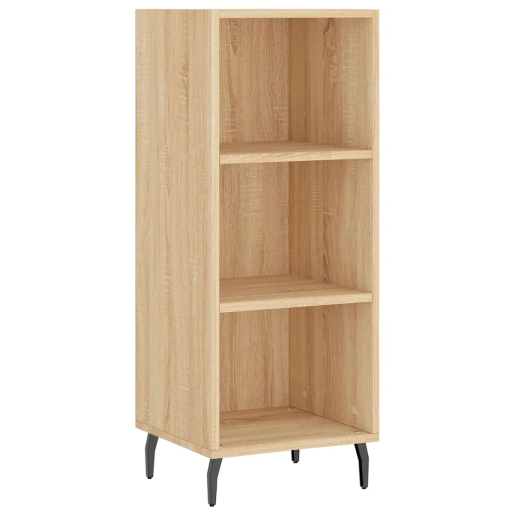 Buffet haut Chêne sonoma 34,5x34x180 cm Bois d'ingénierie - XIOS