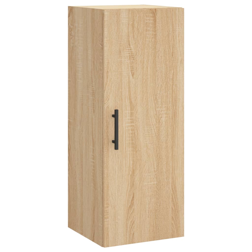 Buffet haut Chêne sonoma 34,5x34x180 cm Bois d'ingénierie - XIOS