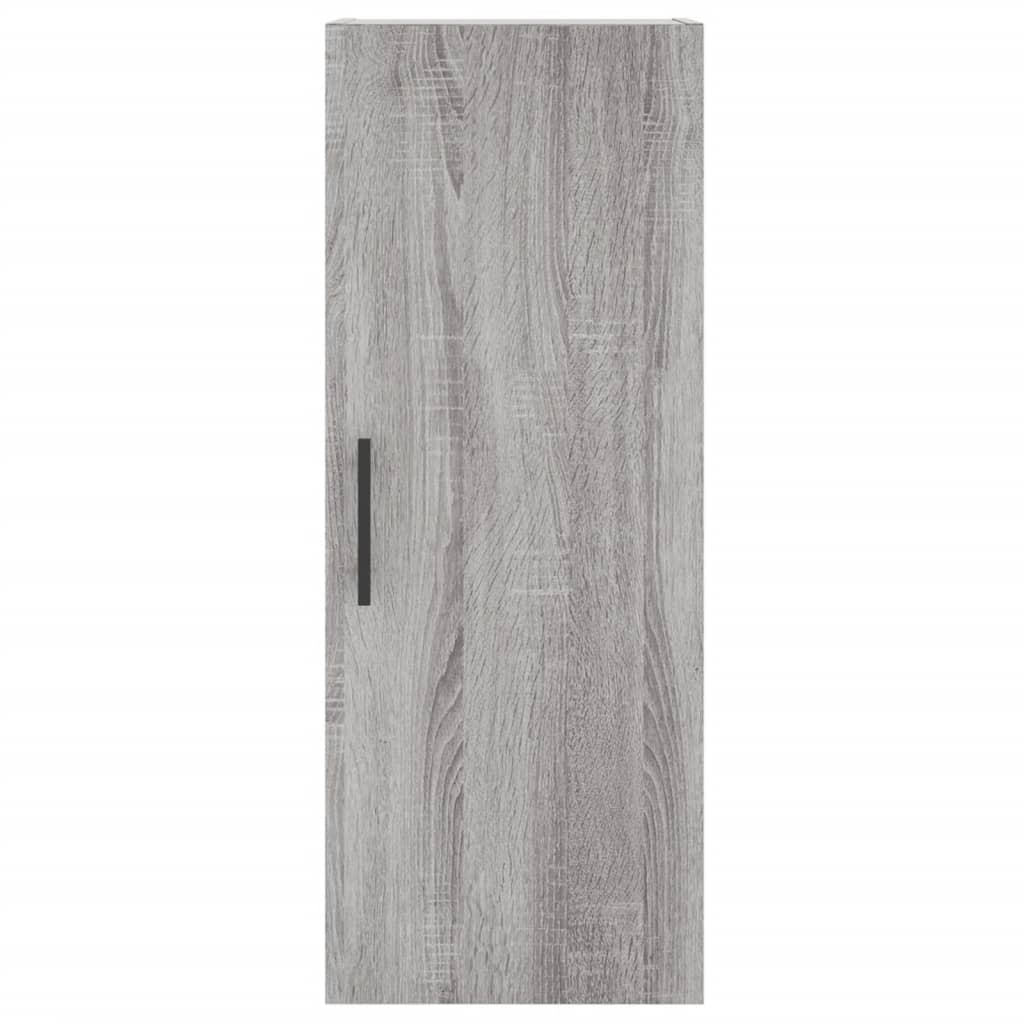 Buffet haut Sonoma gris 34,5x34x180 cm Bois d'ingénierie - XIOS