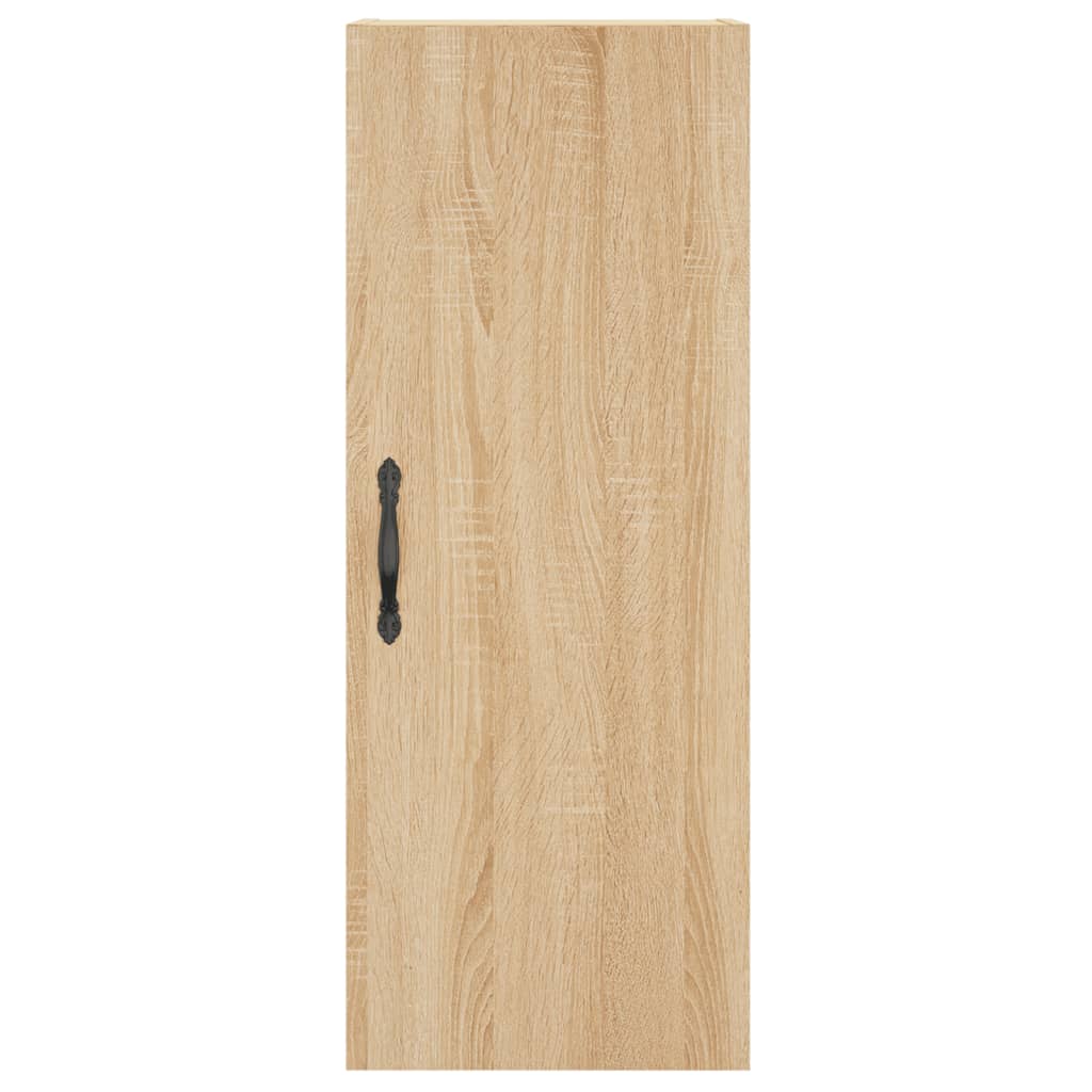 Buffet haut Chêne sonoma 34,5x34x180 cm Bois d'ingénierie - XIOS
