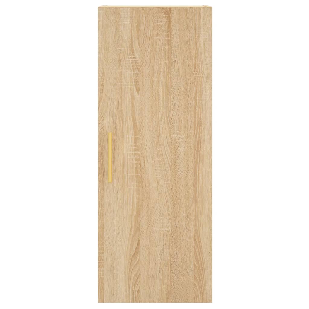 Buffet haut Chêne sonoma 34,5x34x180 cm Bois d'ingénierie - XIOS