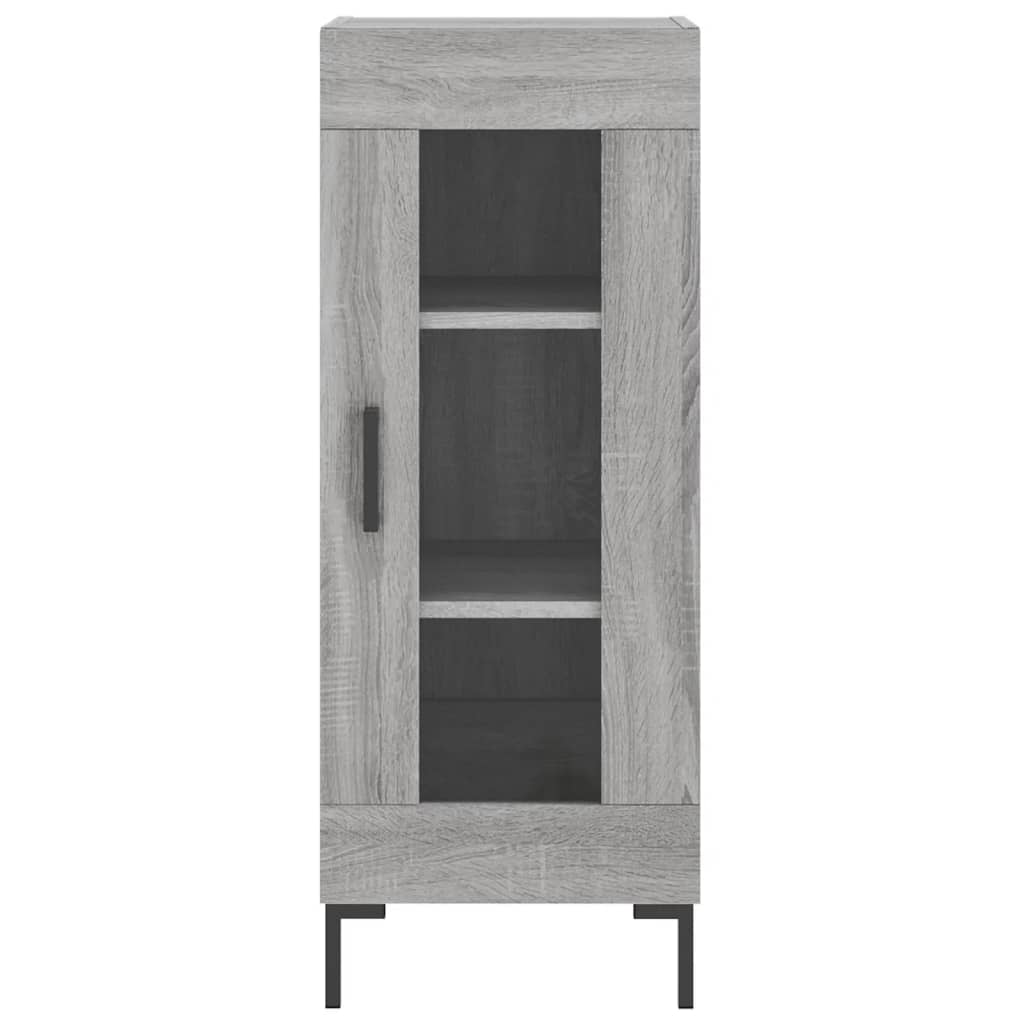 Buffet haut Sonoma gris 34,5x34x180 cm Bois d'ingénierie - XIOS