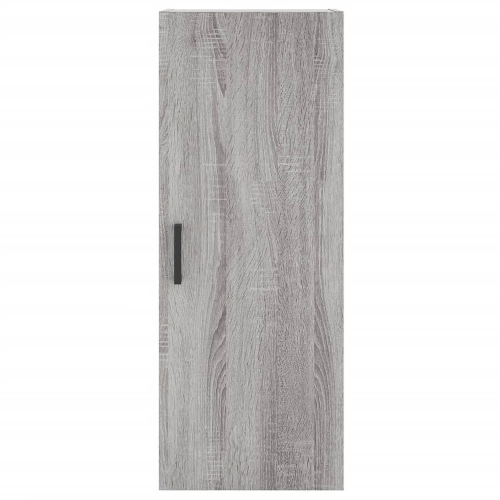 Buffet haut Sonoma gris 34,5x34x180 cm Bois d'ingénierie - XIOS