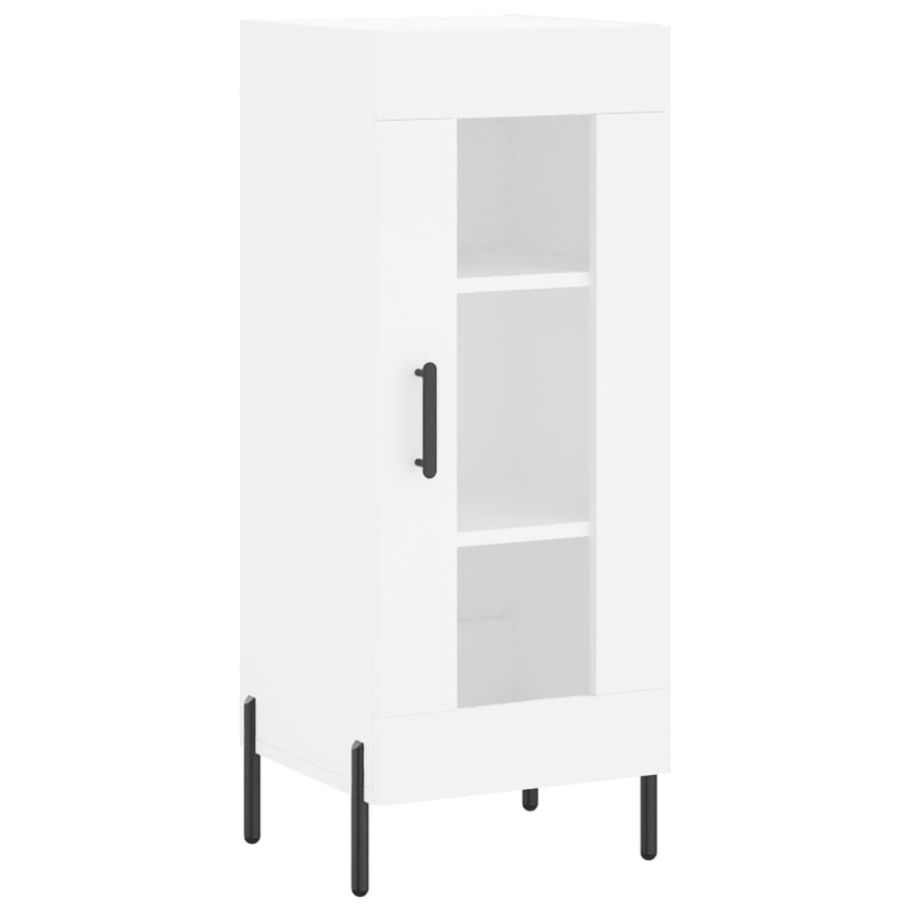 Buffet haut Blanc 34,5x34x180 cm Bois d'ingénierie - XIOS