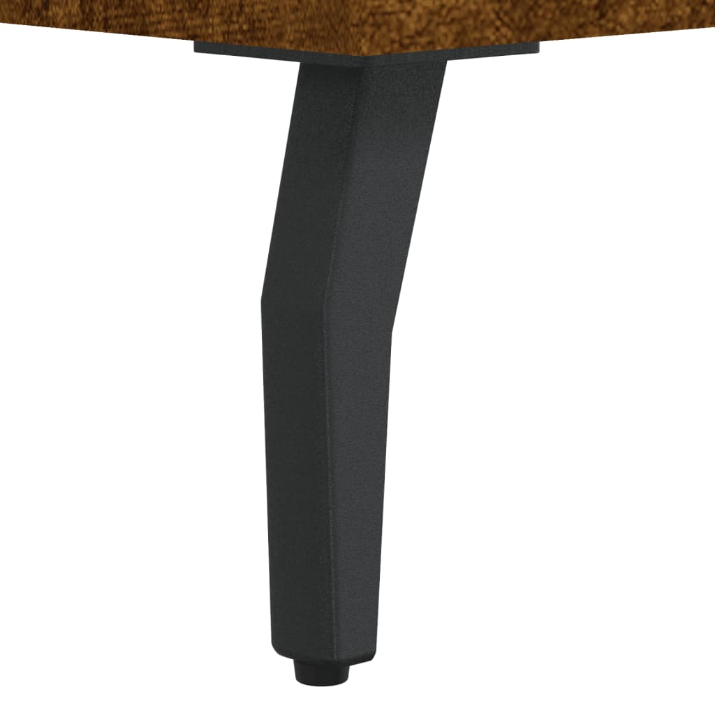 Buffet haut Chêne fumé 34,5x34x180 cm Bois d'ingénierie Buffets & bahuts vidaXL