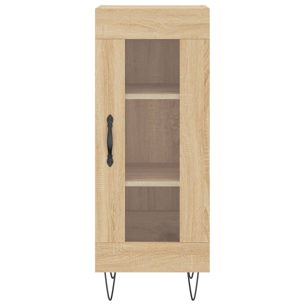 Buffet haut Chêne sonoma 34,5x34x180 cm Bois d'ingénierie - XIOS