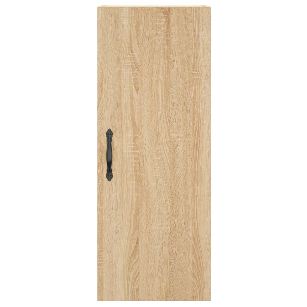 Buffet haut Chêne sonoma 34,5x34x180 cm Bois d'ingénierie - XIOS