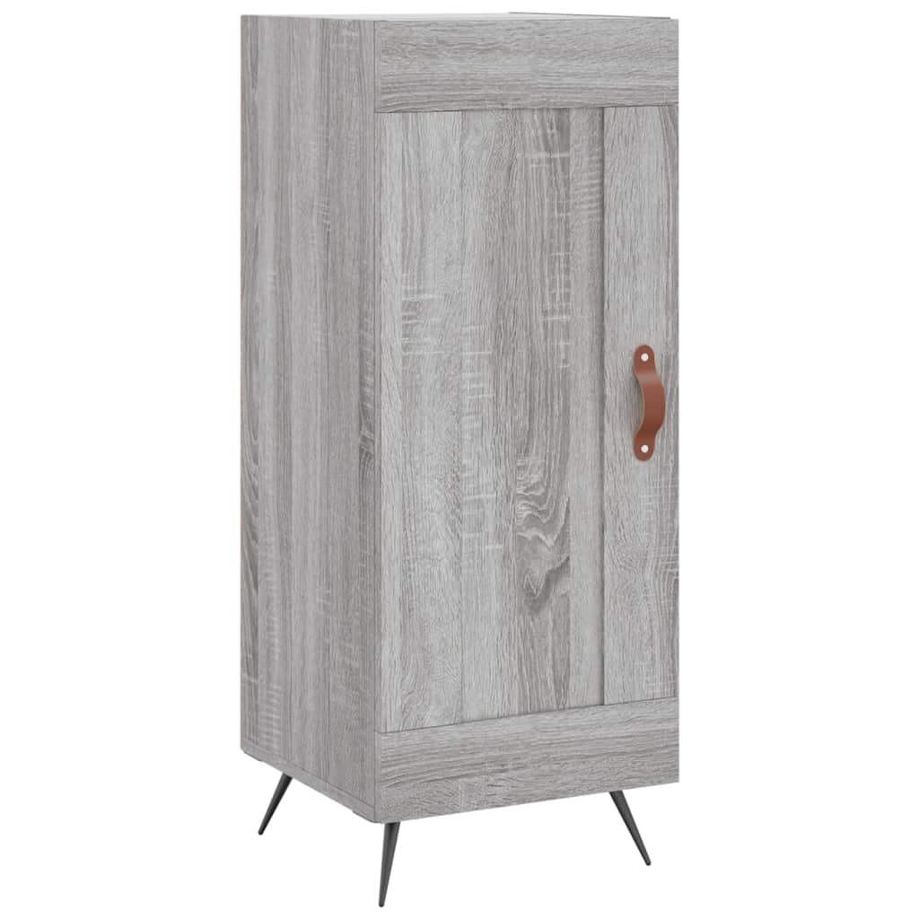 Buffet haut Sonoma gris 34,5x34x180 cm Bois d'ingénierie - XIOS