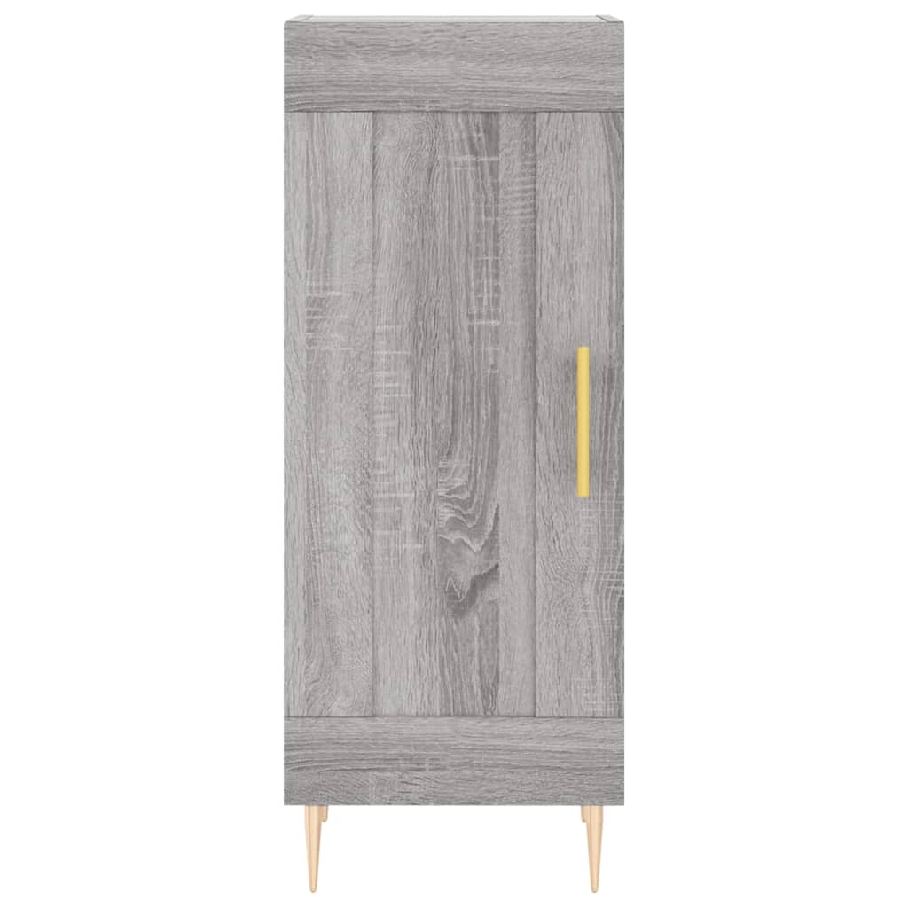 Buffet haut Sonoma gris 34,5x34x180 cm Bois d'ingénierie - XIOS