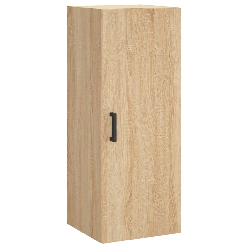 Buffet haut Chêne sonoma 34,5x34x180 cm Bois d'ingénierie - XIOS