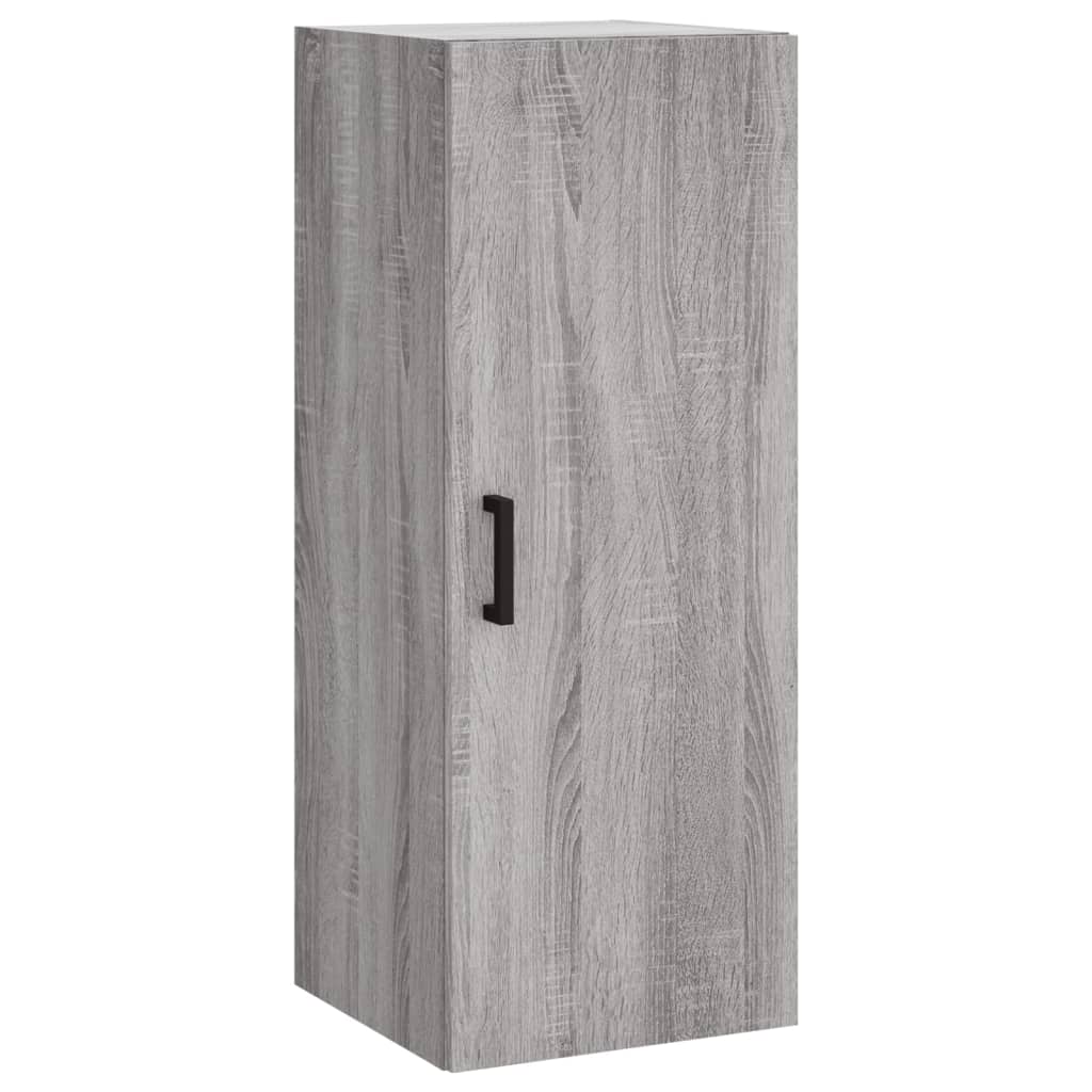 Buffet haut Sonoma gris 34,5x34x180 cm Bois d'ingénierie - XIOS