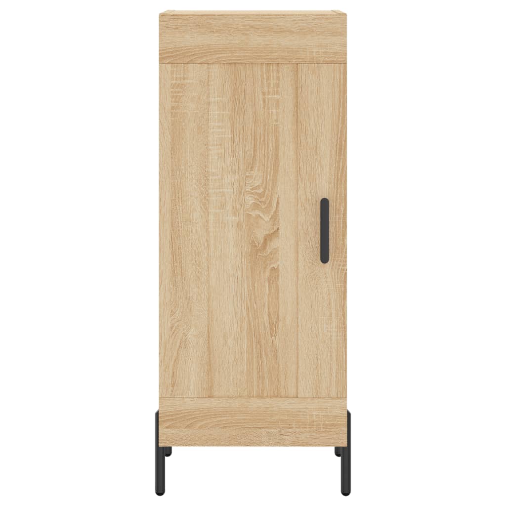 Buffet haut Chêne sonoma 34,5x34x180 cm Bois d'ingénierie - XIOS