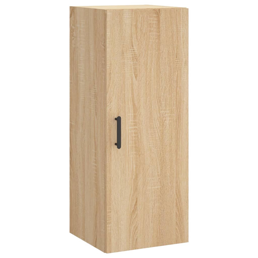 Buffet haut Chêne sonoma 34,5x34x180 cm Bois d'ingénierie - XIOS