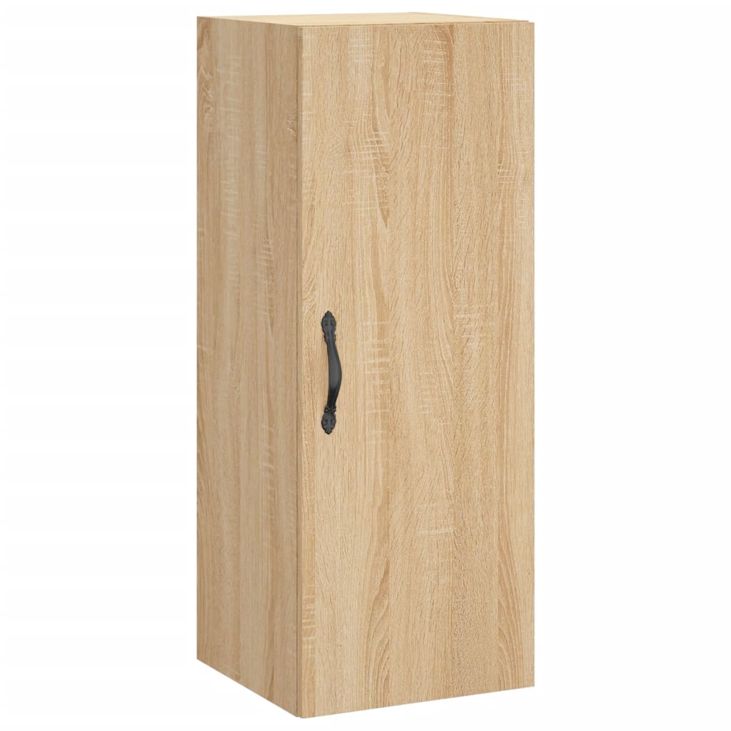 Buffet haut Chêne sonoma 34,5x34x180 cm Bois d'ingénierie - XIOS