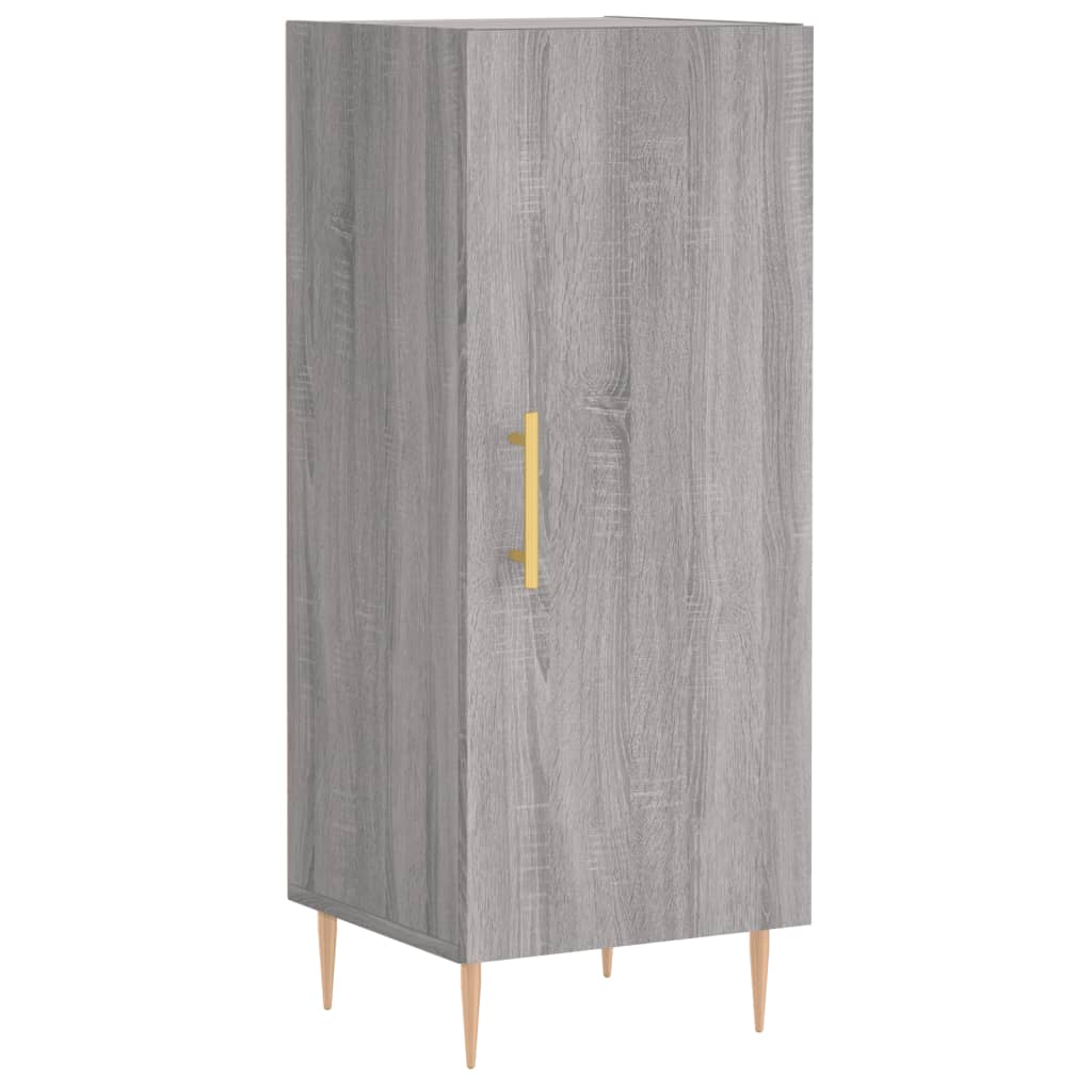 Buffet haut Sonoma gris 34,5x34x180 cm Bois d'ingénierie - XIOS
