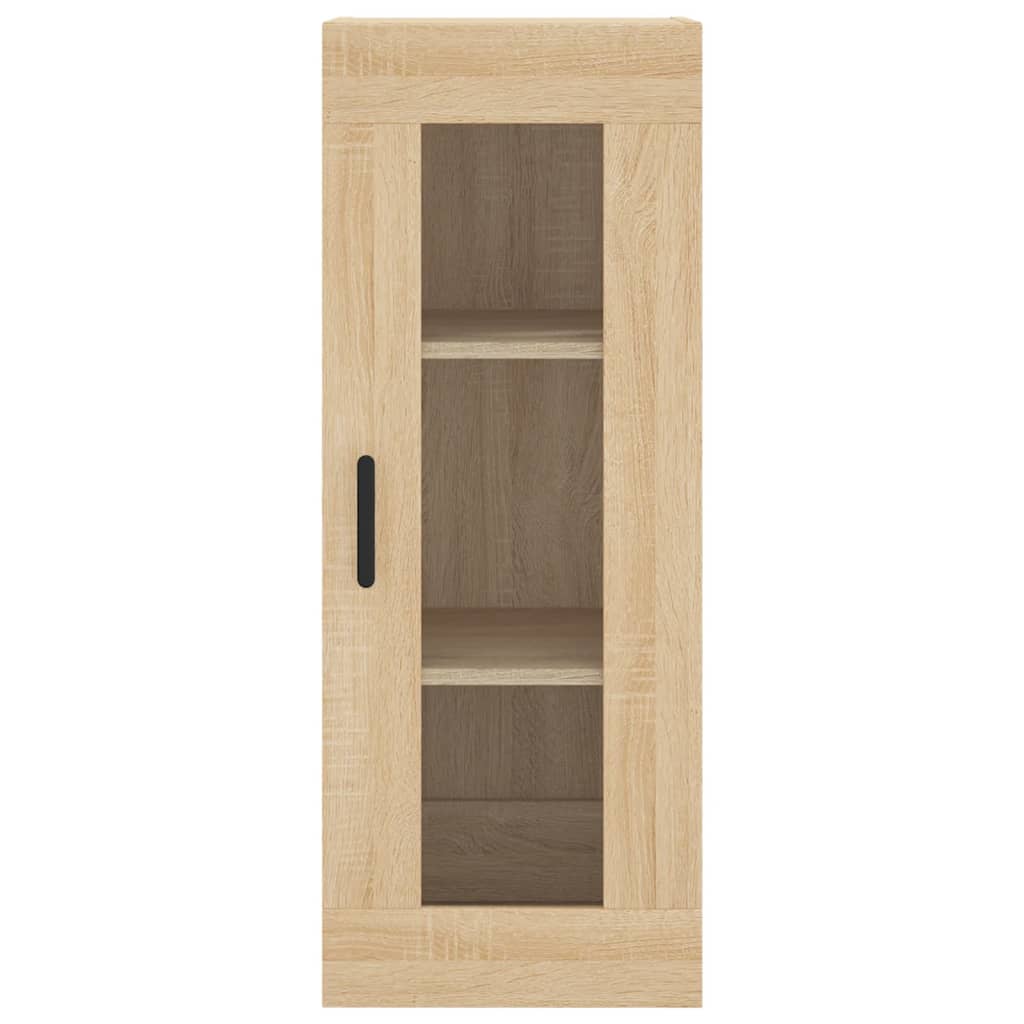 Buffet haut Chêne sonoma 34,5x34x180 cm Bois d'ingénierie - XIOS