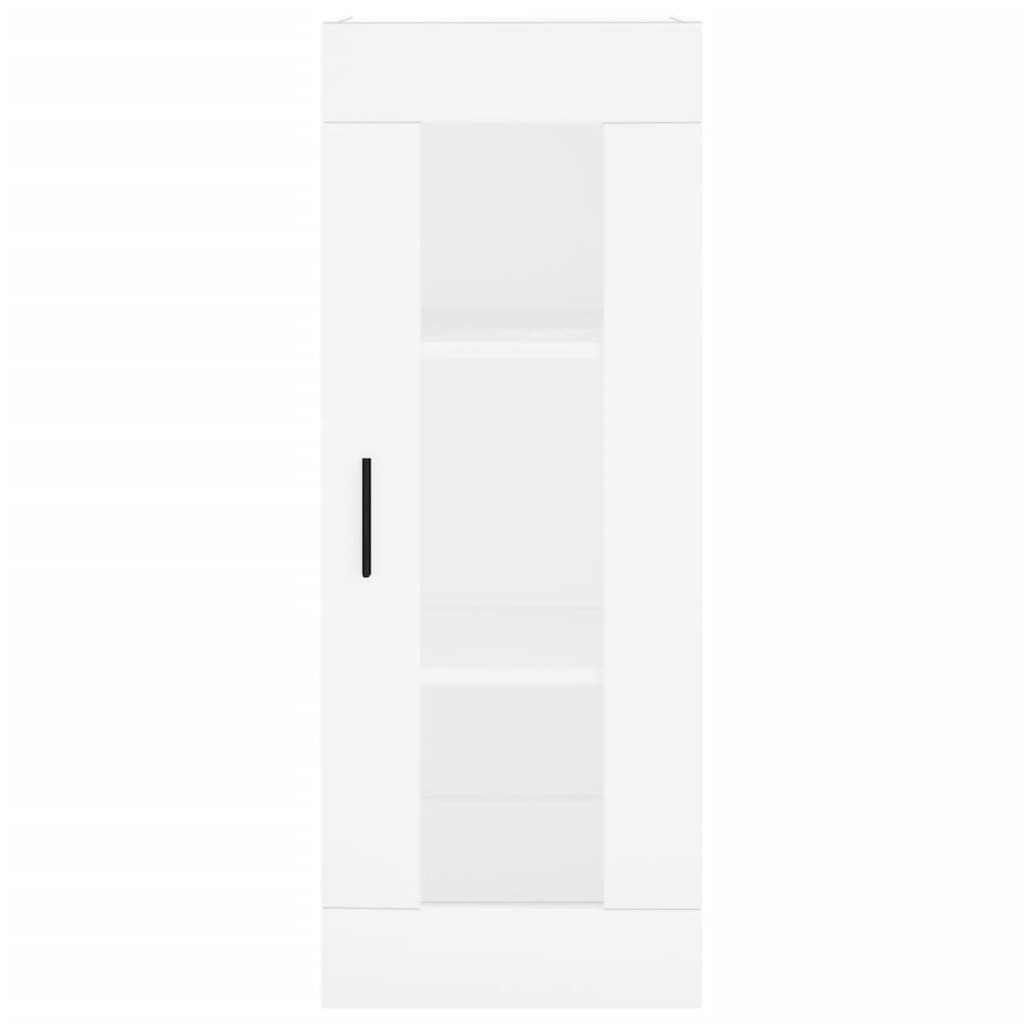 Buffet haut Blanc 34,5x34x180 cm Bois d'ingénierie - XIOS
