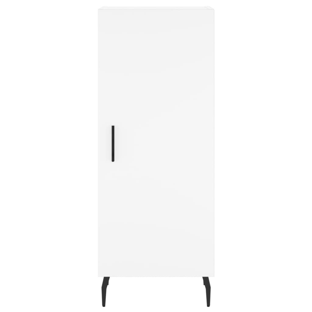 Buffet haut Blanc 34,5x34x180 cm Bois d'ingénierie - XIOS