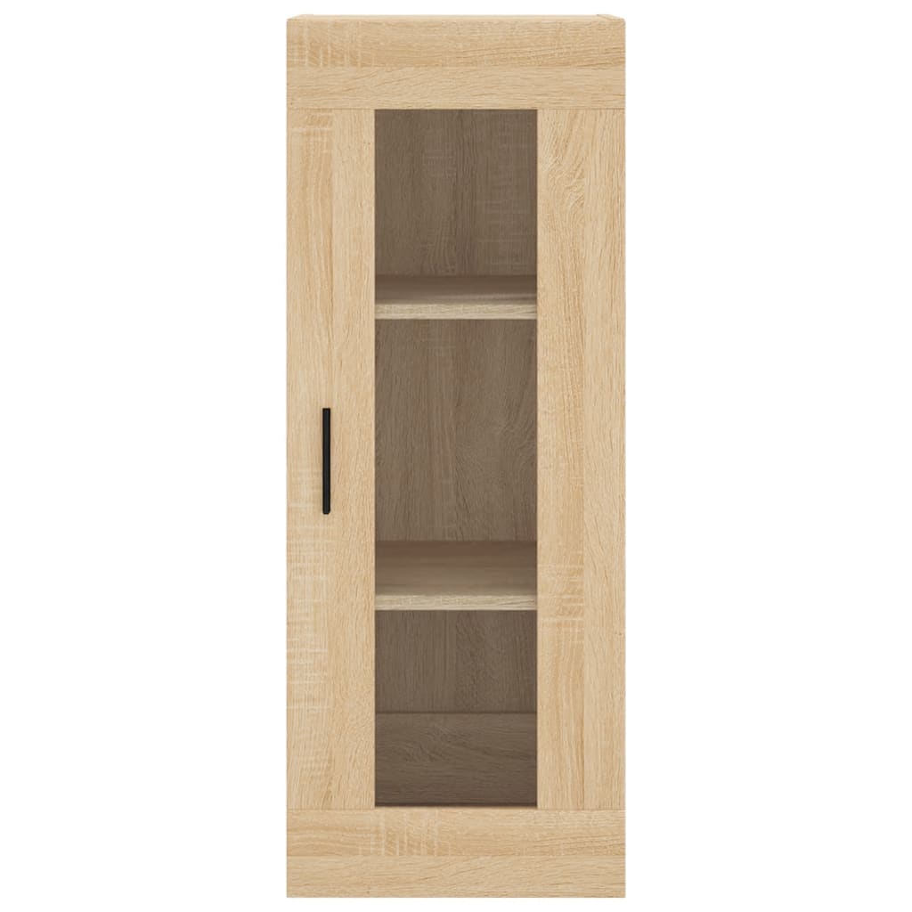 Buffet haut Chêne sonoma 34,5x34x180 cm Bois d'ingénierie - XIOS
